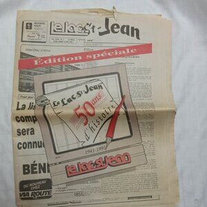 Le Lac-Saint-Jean spécial 50 ans d'histoire, jeudi 29 mai 1941